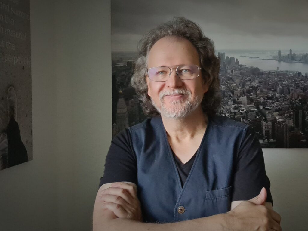 "Portrait of Andersen Storm, independent author of 'Love? Not an Option'"